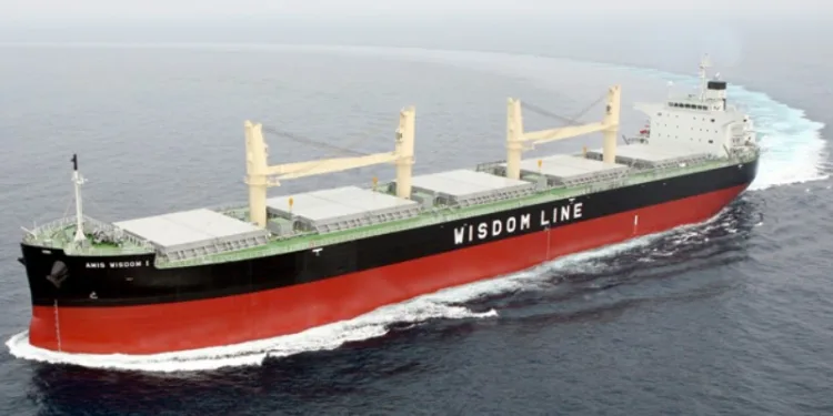 Wisdom Marine ships out bulker brace