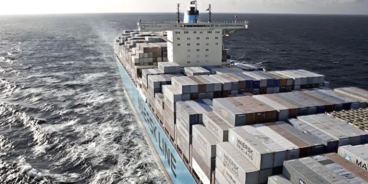 Maersk slashes 2025 global container projections