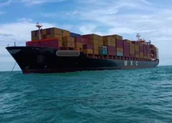 MSC ship stopped for unauthorised anchoring off Port Klang