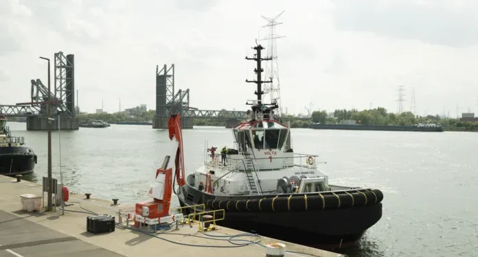Port of Antwerp-Bruges unveils Europe’s first electric tugboat
