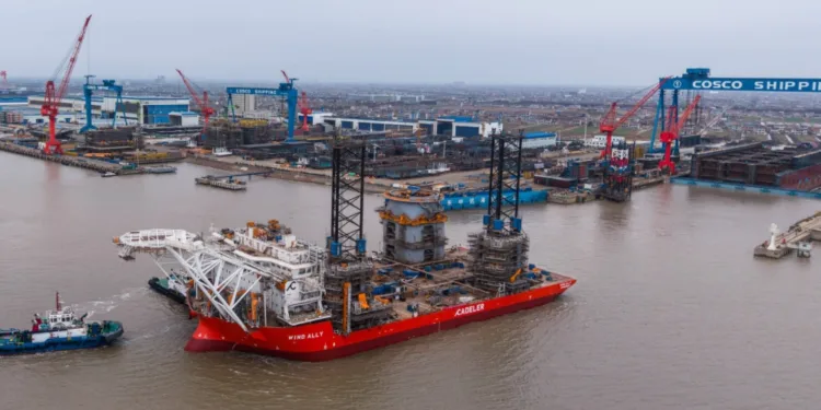 Cadeler secures $770m in financing for newbuild pair