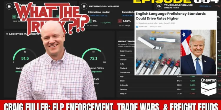 Craig Fuller: ELP enforcement, trade wars, real wars, and freight feuds | WHAT THE TRUCK?!?