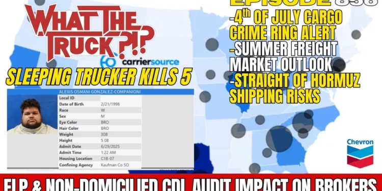 ELP and non-domiciled CDL audit impact on brokers; another deadly wreck | WHAT THE TRUCK?!?
