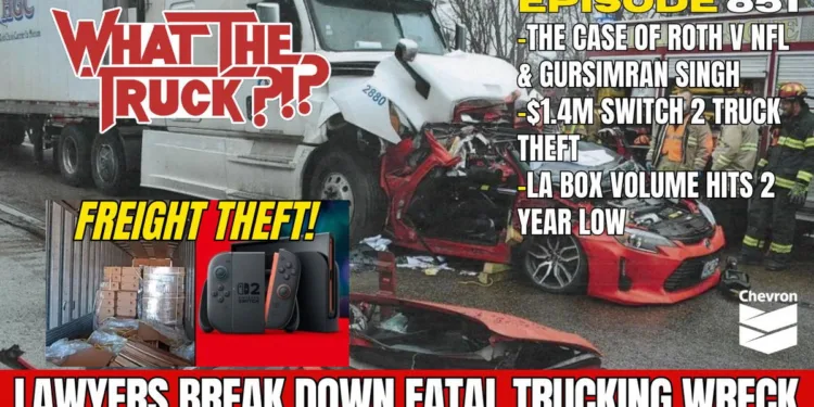 Fatal accident: Lawyers break down the case of Roth v. NFL and Gursimran Singh | WHAT THE TRUCK?!?