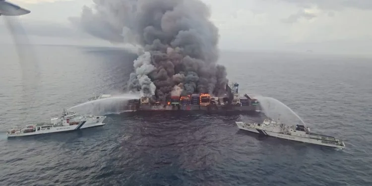 Indian police file charges in wake of Wan Hai 503 blaze