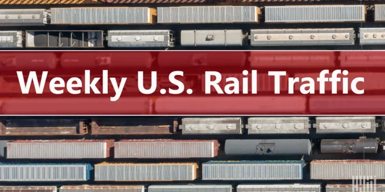 Intermodal weaker as US rail traffic declines
