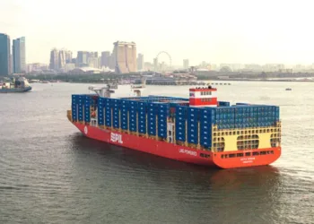 PIL christens new 8,200 TEU boxship