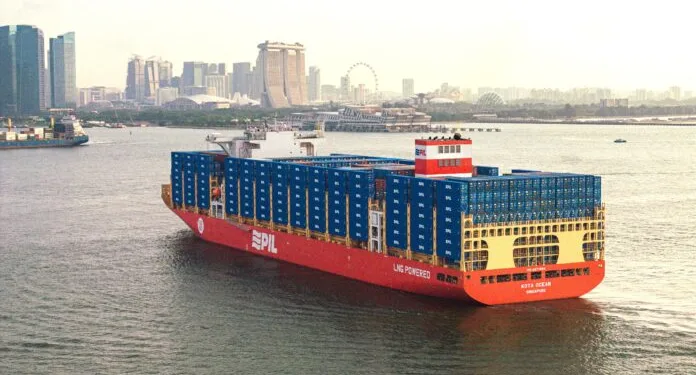 PIL christens new 8,200 TEU boxship