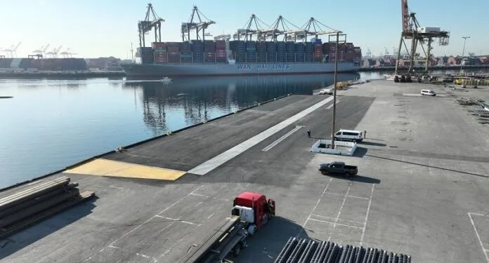 Port of Los Angeles completes major wharf restoration project