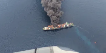 Salvors move Wan Hai 503 away from Indian coast