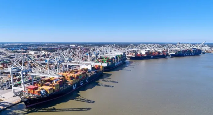 Savannah port tops for third consecutive month