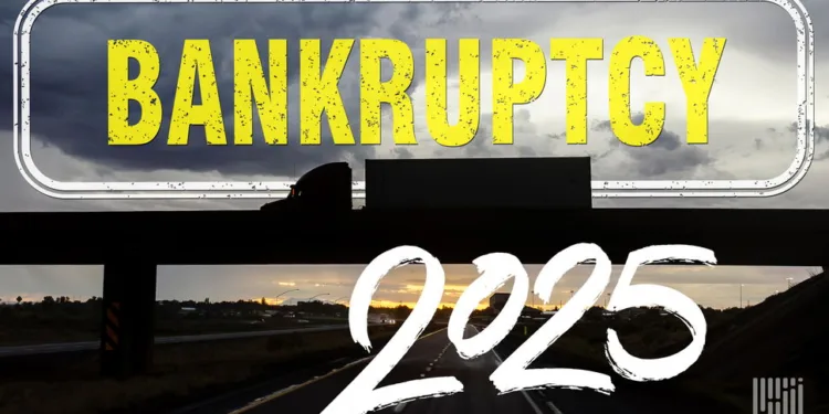 Colorado trucking company files for bankruptcy