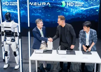 HD Hyundai deepens robotics push with German partnership as shipyard humanoids take shape