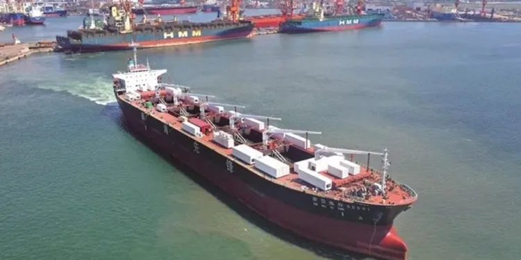 Old panamax bulker gets new life as China’s offshore fish farm
