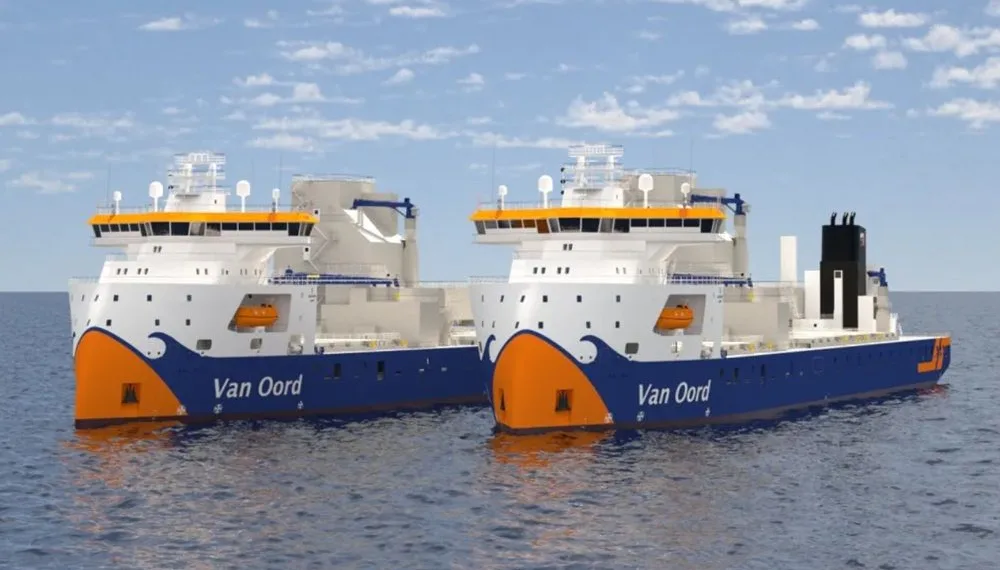 Van Oord orders pair of rock installation vessels in China
