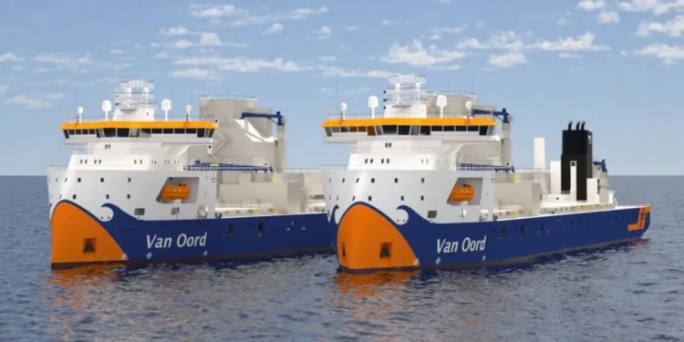 Van Oord orders pair of rock installation vessels in China