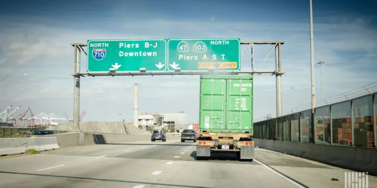 Why 44% fewer cancelled sailings could be [blanking] bad news for SoCal trucking