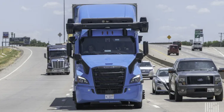 DOT moves to clear the road for self-driving trucks