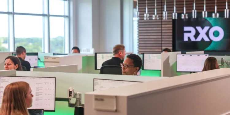 First look: some small signs of improvement sequentially and year-on-year at RXO