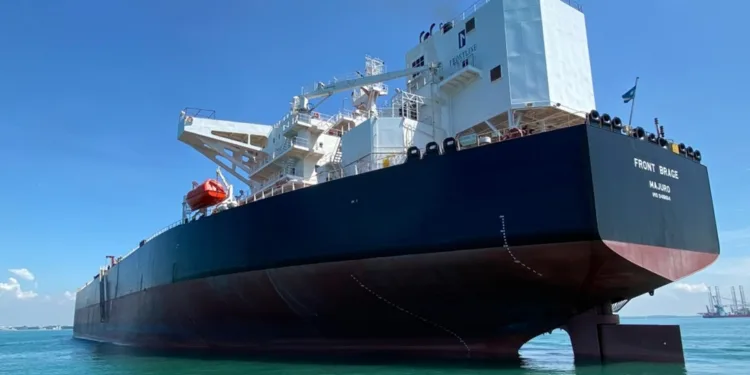 Frontline offloads oldest suezmax