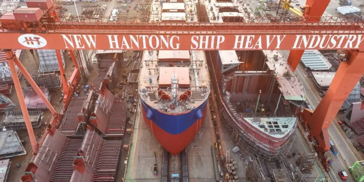 Kmarin books newcastlemax newbuilds in China