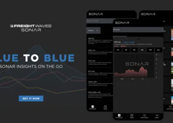 SONAR releases “Blue to Blue” app to keep your trucks running in the best lanes