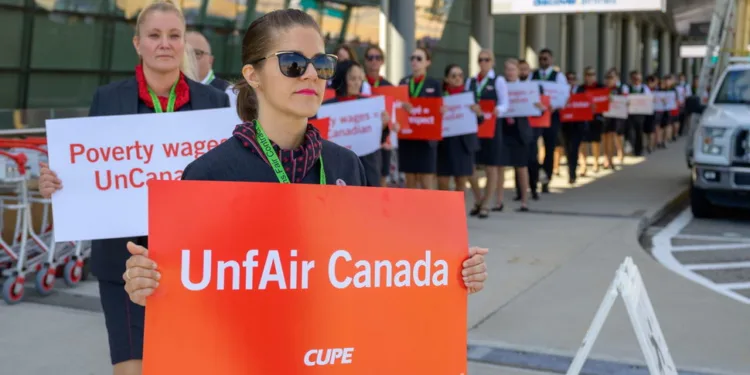 Supply chain disruptions feared as Air Canada prepares for strike