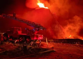 Tanker hit in Russian drone strike on Izmail port