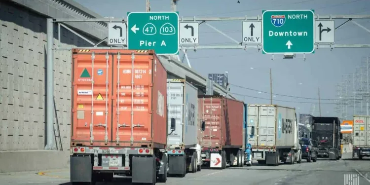 Trump administration has a new California target: out-of-state mandate for its Clean Truck Check