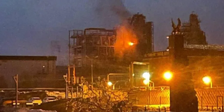 Ukraine targets Russia’s Ust-Luga port and Syzran refinery in latest wave of drone strikes