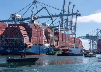67 boxes tumble overboard from ZIM-chartered vessel berthed at Long Beach