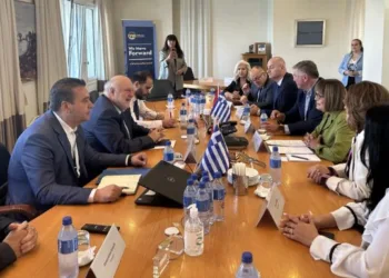 Greek-Serbian cooperation talks at ThPA S.A.