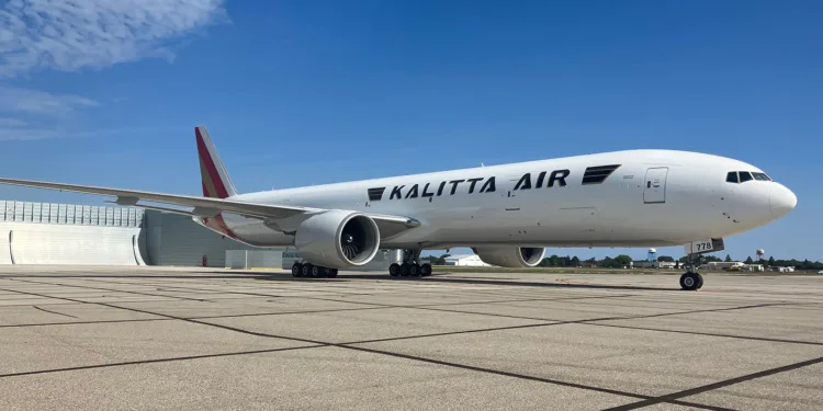 Kalitta Air prepares to fly first-ever converted 777 cargo jet