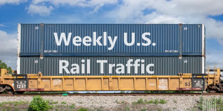 Rail freight slips in latest week