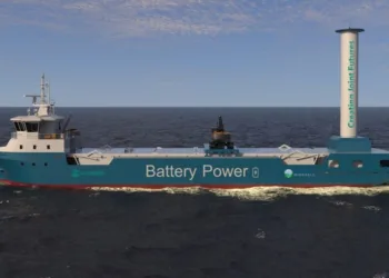 UK to debut an electric shipping route
