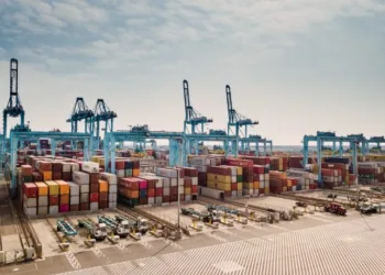 APM Terminals Lázaro Cárdenas installs fully electric crane