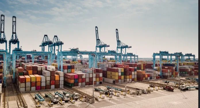 APM Terminals Lázaro Cárdenas installs fully electric crane