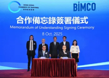 BIMCO, Hong Kong Chamber of Shipping sign strategic MoU