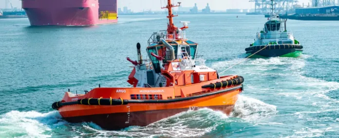 Damen delivers ASD Tug 2111 Argo to WUZ Port