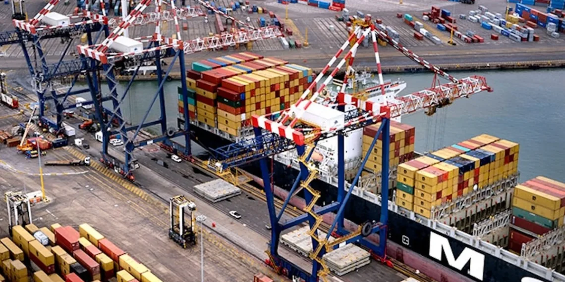 Despite U.S. decline, global container traffic sets new record
