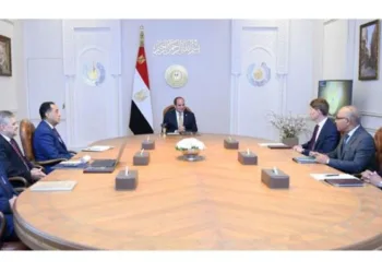 Egyptian President meets Maersk leadership