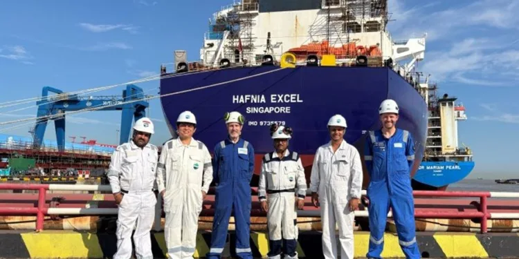 Hafnia pioneers live underwater noise monitoring for tankers