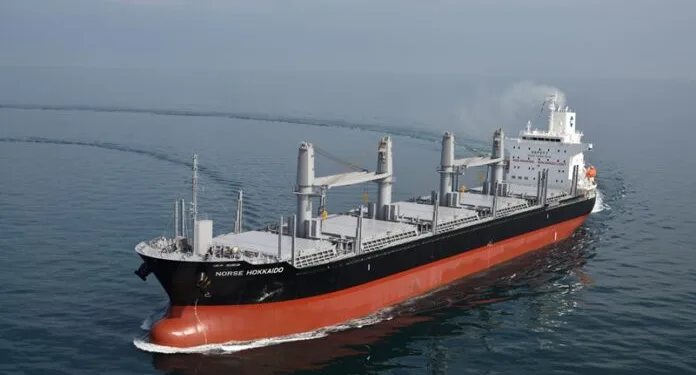 Imabari delivers 40,000-DWT Bulk Carrier “NORSE HOKKAIDO”