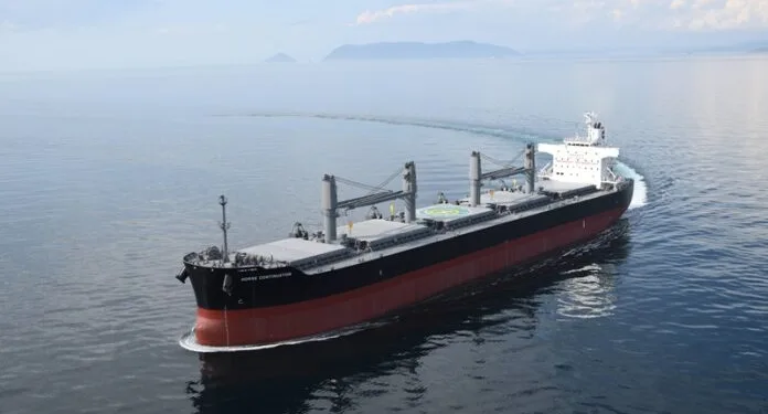 Imabari delivers 64,000 DWT bulk carrier