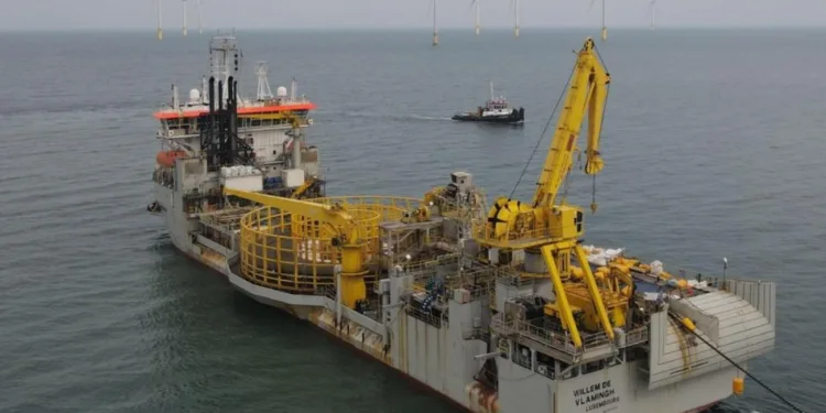 Jan De Nul to install export cables for offshore wind farm in Taiwan