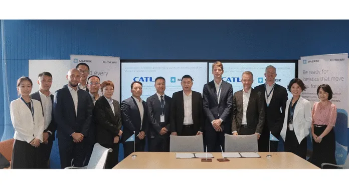Maersk and CATL forge global strategic partnership