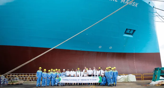 Maersk welcomes Brisbane Mærsk to fleet