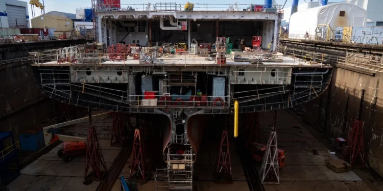 New China sanctions on South Korean company aiding U.S. shipbuilding