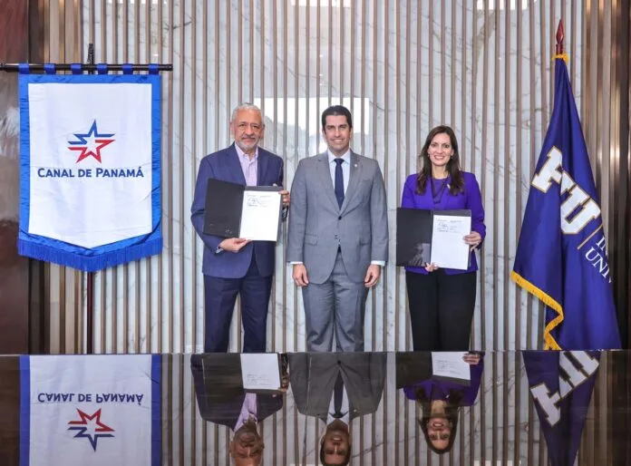 Panama Canal and FIU sign cooperation agreement