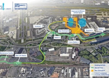 Port Authority of New York and New Jersey breaks ground on AirTrain system